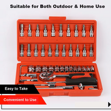 Load image into Gallery viewer, 46 In 1 Heavy Duty Tool Kit for Home: Hex Wrench Set