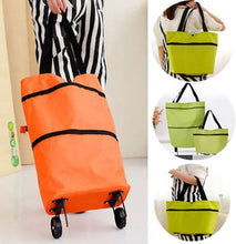 Load image into Gallery viewer, 2-in-1 Foldable Shopping Cart
