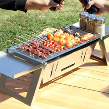 Load image into Gallery viewer, Portable Camping Barbeque Grill
